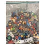 ASSORTED LEGO CHARACTERS, MOST ARE MARKED