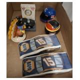 NASCAR COLLECITBLES, HELMETS MINIS, MISC
