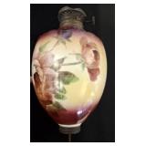 ANTIQUE PAINTED LAMP PARTS