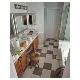 CONTENTS OF MASTER BATH