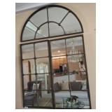 3 PC WALL HUNG MIRROR, CATHEDRAL DESIGN 48X73