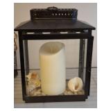 BATTERY OP CANDLE LANTERN