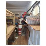 CONTENTS AREA BEHIND STAIRWELL IN GARAGE