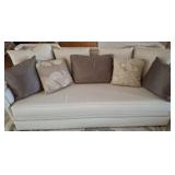 CUSTOM BUILT SOFA, HOBNAIL TRIM