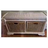 BENCH WITH STORAGE 38X16X21