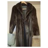 LONG COAT SZ 12 FUR