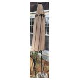 PATIO UMBRELLA WITH FILLED BASE