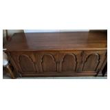 BUFFET, WALNUT , 4 DOOR