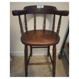 VINTAGE HIGH CHAIR 23 INCH HT