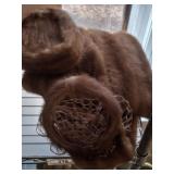 FUR LOOK HATS AND STOLE