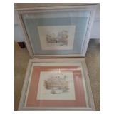 PAIR OF CENTRAL PARK PRINTS