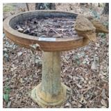 CONCRETE BIRD BATH 22X30