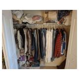 CONTENTS OF CLOSET