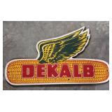 DEKALB DOUBLE SIDED WOODEN SIGN