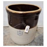 10 GALLON SALT GLAZED CROCK