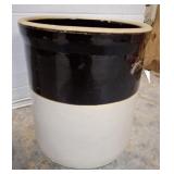 5 GALLON SALT GLAZED CROCK