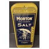 VINTAGE MORTON SALT THERMOMETER
