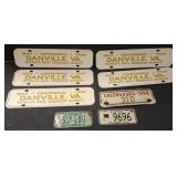 VINTAGE COUNTY TAGS VIRGINIA