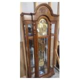 RIDGEWAY CURIO STYLE GRANDFATHER CLOCK