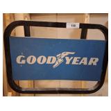 GOODYEAR TIRES WALL MOUNT TIRE HOLDER