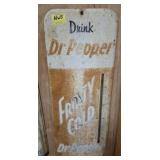 DR PEPPER VINTAGE THERMOMETER