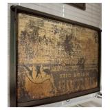 VINTAGE SINCLAIR RETAIL DISPLAY SIGN 16X12