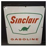 VINTAGE SINCLAIR GAS PORCELAIN ENAMEL 12X14