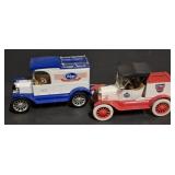 2 PC NY NETS, KROGER  DIE CAST BANKS