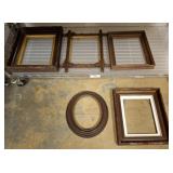 ASSORTED VINTAGE FRAMES