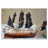 WOODEN GALLEON SHIP MODEL 48X36