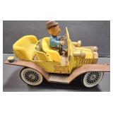 ANTIQUE HUBBLEY MR MAGOO BATTERY OPERATED CAR
