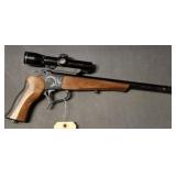 THOMPSON CONTENDER BLUED FRAME WITH 44MAG 14IN
