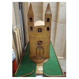 ANTIQUE CATHEDRAL REPLICA  CHEST ON BASE