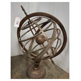 METAL ARMILLARY 18X27