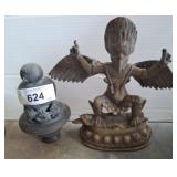 BRONZE DEMON , FIGURINE