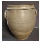 SALT GLAZED 1800?S CROCK 14IN