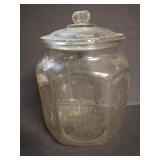 PLANTERS PEANUTS 5CENT PEANUT JAR WITH LID