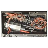 SMALL TOOLBOX OF ELECTRICAL TESTERS