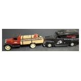 2 PC TRUE VALUE DIE CAST BANKS