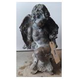 BRONZE CHERUB STATUE