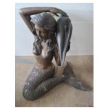 BRONZE MERMAID FOUNTAIN