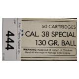 38 SPL 50 ROUNDS BALL AMMO