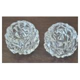 PAIR OF TIFFANY VOTIVE HOLDERS