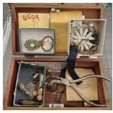 WATCH PARTS, COSTUME,SOME GOLD FILLED, RING CUTTER