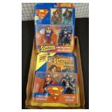 COMIC BOOK AND ACTION FIGURE SUPERMAN SETS