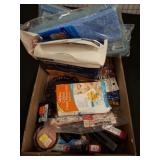 ASSORTED MAKEUP AND BATHROOM SUPPLIES