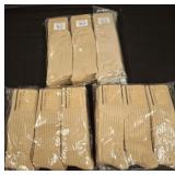 3 PACKS OF COOPER & JIN SOCKS SOLID KHAKI