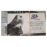2004 SILVER AND STANDARD MINT PROOF SETS