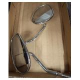 2 PC MOTORCYCLE MIRRORS