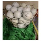 RANGE BASKET OF GOLF BALLS